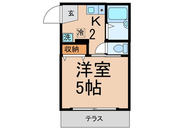 カルム三軒茶屋の物件間取画像